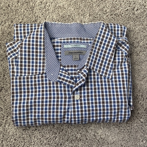 Men’s dress shirts Charles Tyrwhitt and Johnston & Murphy size 17 & size large - Picture 4 of 5